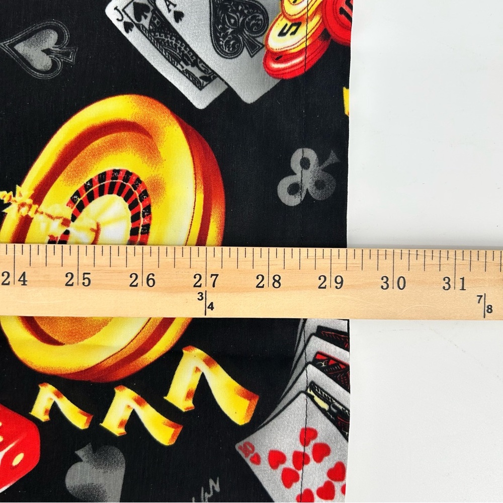 Steve & Barry’s Club Shirt Men Medium Short Sleeve Vegas Dice Poker‎ Night - Picture 7 of 7